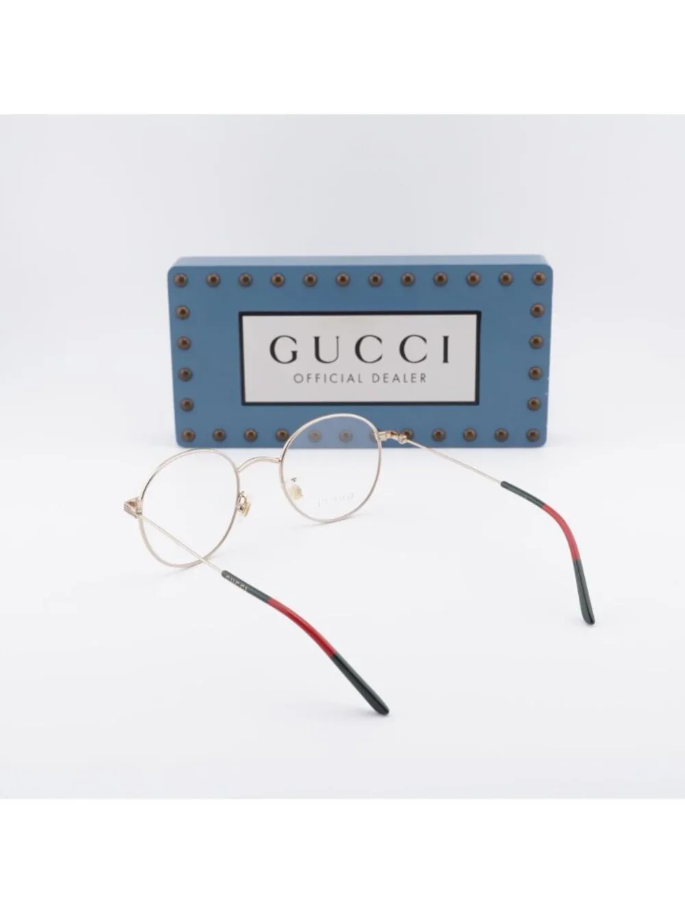 Gucci GG1054OK 002 Round Eyeglasses - Gold 51mm